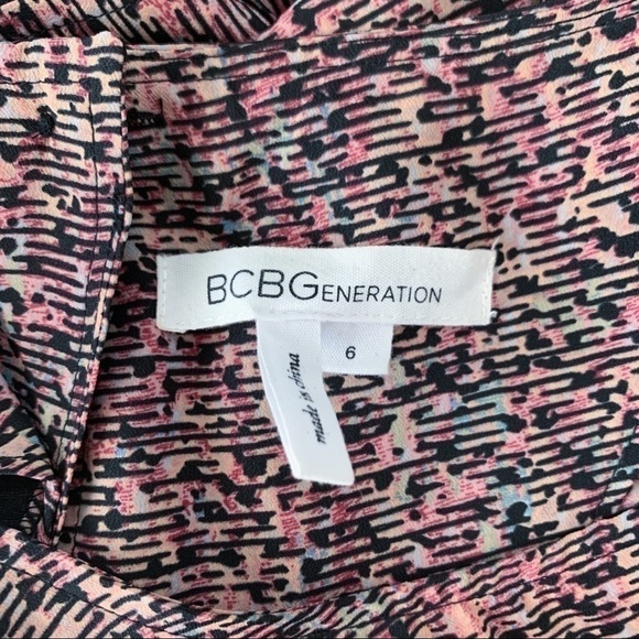 BCBGeneration Belted Open Back Dress - Picture 7 of 8